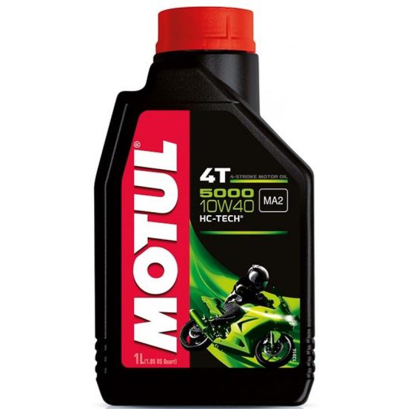 Купить Масло моторное 10W-40 MOTUL  5000 4T  1л. полусинтетика